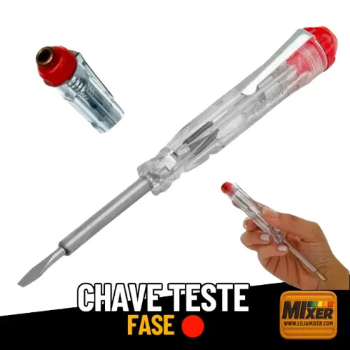 Chave de Teste Detector De Tensão Elétrica Professional _ FE124