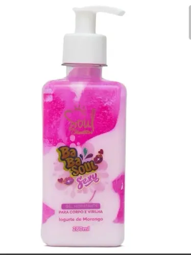 Gel Hidratante corpo e virilha comestível beijavel 