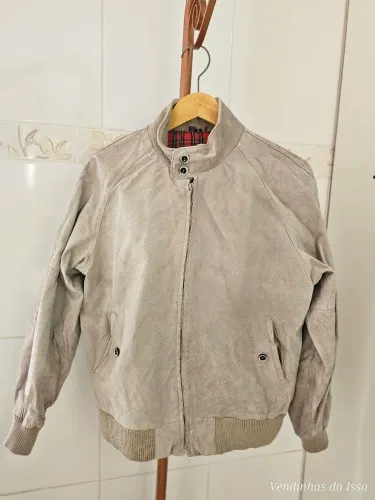 Jaqueta Bomber Unissex de Couro Legítimo - Fidelity The Outerwear Company