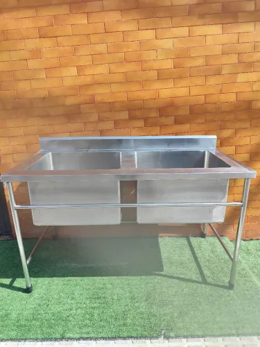Mesa inox Pia bancada industrial 304 