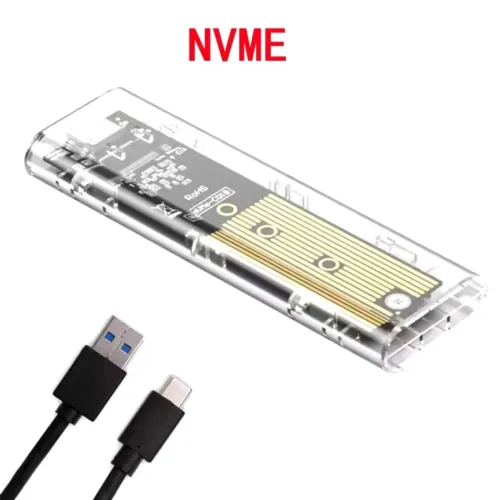 Case adaptador NVMe para SSD M.2 - Novo