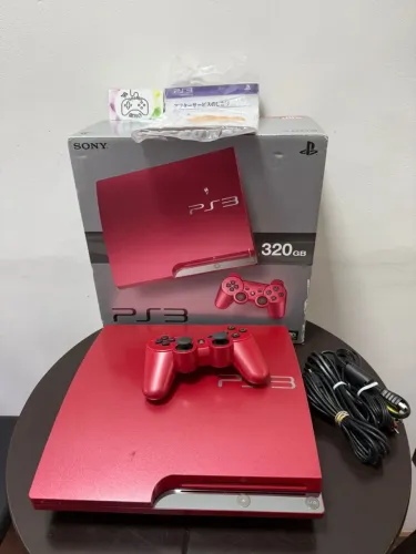 PlayStation 3 Vermelho 320GB Completo