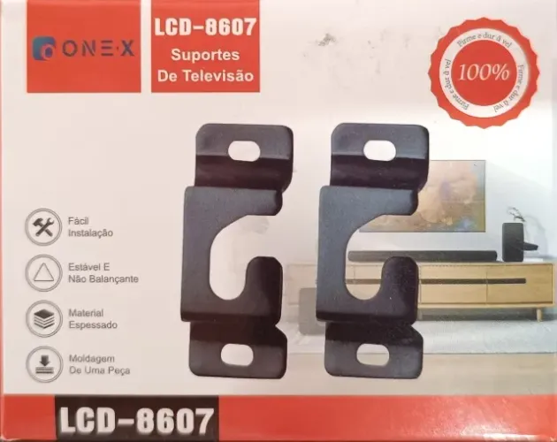 Suporte Universal Fixo Tv Monitor 13 A 70 Cor Preto