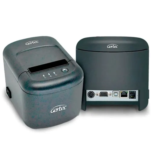 Impressora Térmica Não Fiscal Gertec G250 USB/SERIAL/ETHERNET Preto - Com Guilhotina