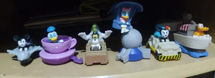 Coleção Mickey - McDonalds 2022 (6 figuras)