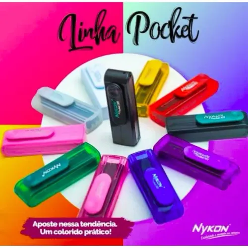 Carimbos Pocket Nikon - Diversas Cores