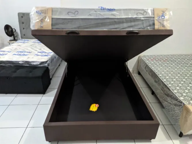 Cama Box com Bau