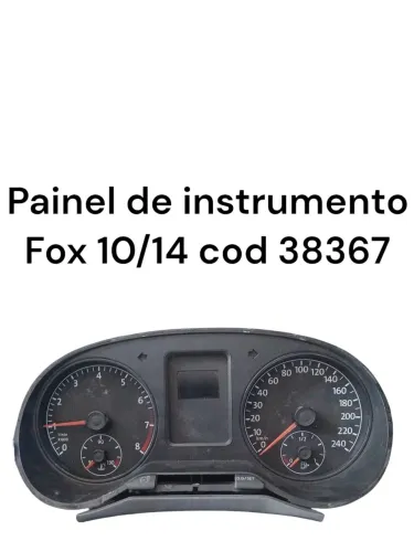 Painel de instrumento Fox 10/14 cod 38367 sem o acrílico