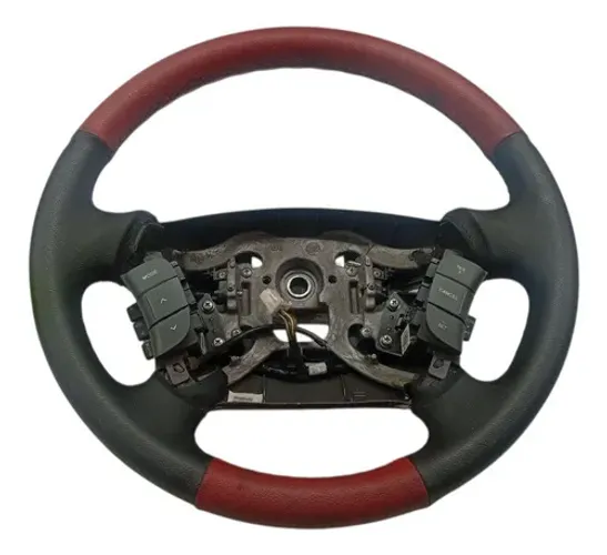 Volante Multimídia Hyundai Azera 2010/2011 Preto e Vermelho