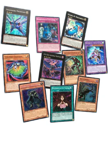 50 cards yu-gi-oh em português
