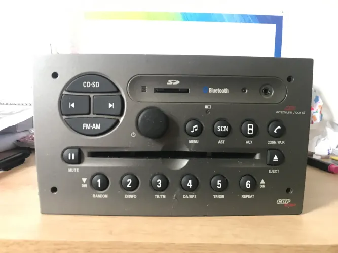 Rádio original GM Vectra Elite 2010
