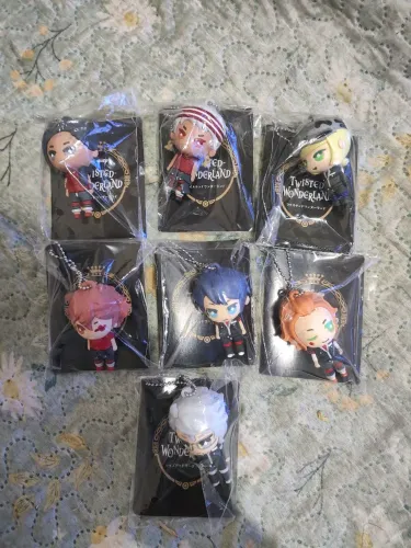 Originais Chaveiros Twisted Wonderland Kit 7 personagens