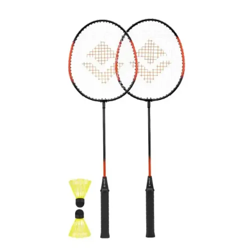 Kit Badminton Vollo 2 raquetes c/ 2 petecas basic apenas 3x de R$ 39,99 #tkaesportes #badm