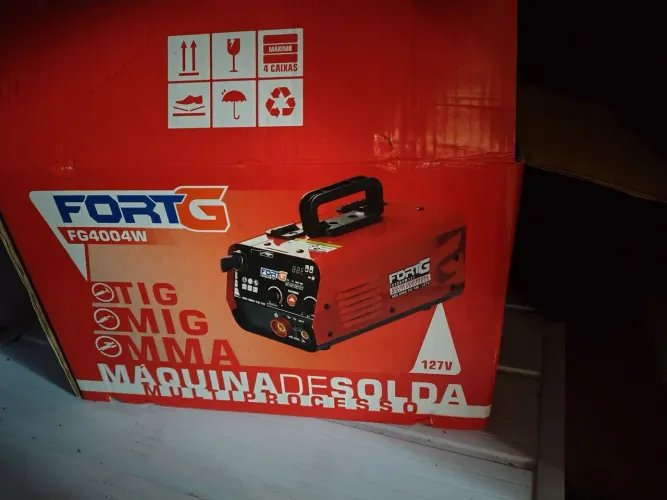 Máquina de solda fort g 127v nova