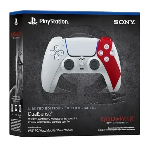Controle God of war 20th anniversary novo