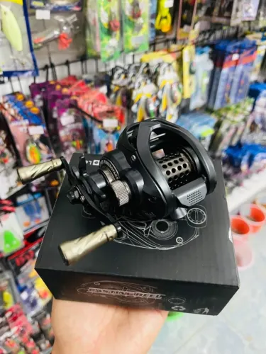 Carretilha BFS M8 Fishing Fans - Manivela Esquerda Leve