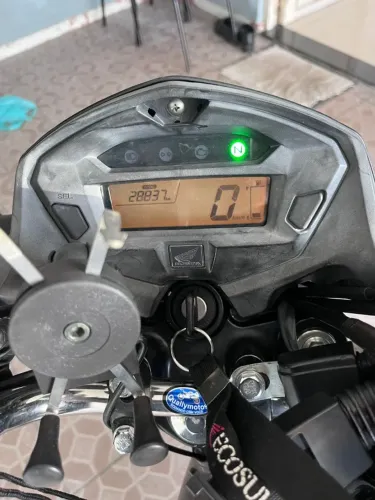 Honda cg160 start preta