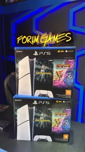 PlayStation 5 Slim 1TB - Seminovo Impecável!