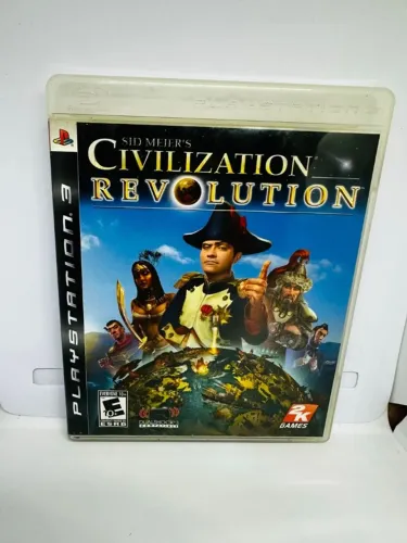 jogo original para ps3 - civilization revolution