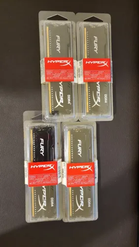 Memória RAM HYPERX FURY 16Gb (4x4)
