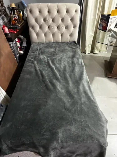 Cama box solteiro + cabeceira