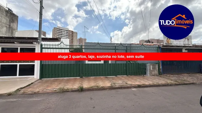 TUDO IMÓVEIS - ALGUA CASA NA RUA DA UNICEPLAC, 3 QUARTOS, ÁGUA E LUZ INDEPENDENTE, VAGA PA