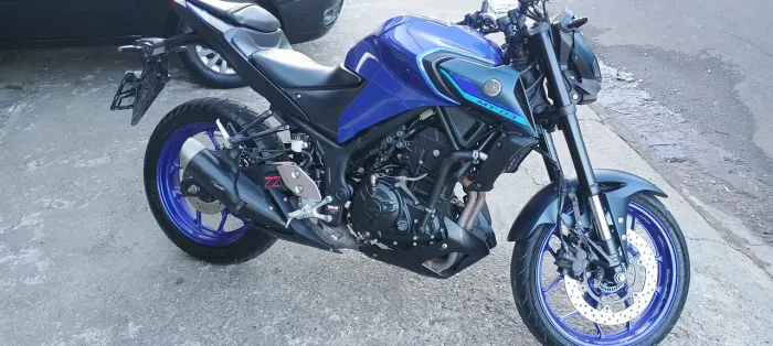 Yamaha MT/03 ABS AZUL 2023. WJ Veículos.