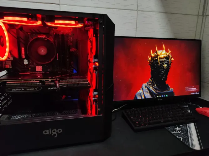 PC GAMER COMPLETO + MONITOR 240HZ 27"