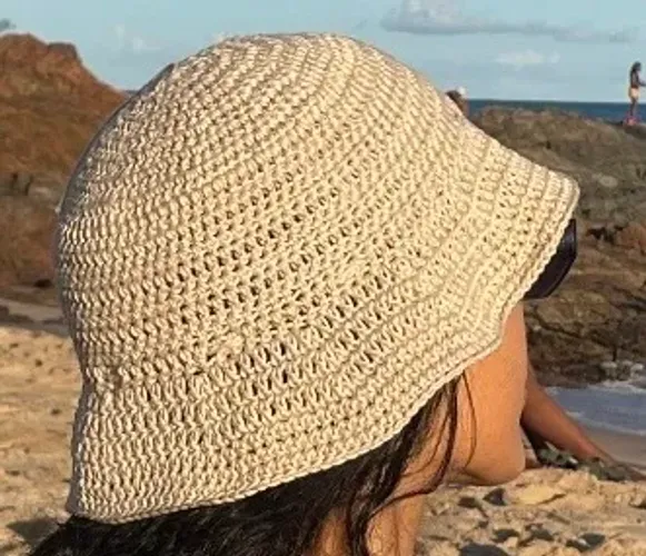 Chapéu de crochê