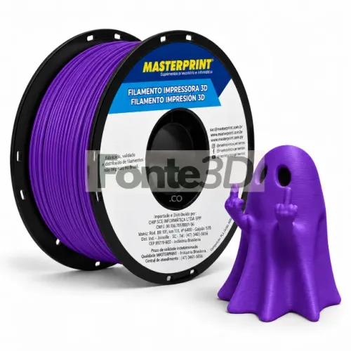 Filamento Petg Roxo - 1 Kg Masterprint