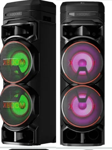 Vendo Caixa de Som LG Xboom RNC9 com Bluetooth Função DJ 410W Bivolt Preto RNC9.ABRALLK