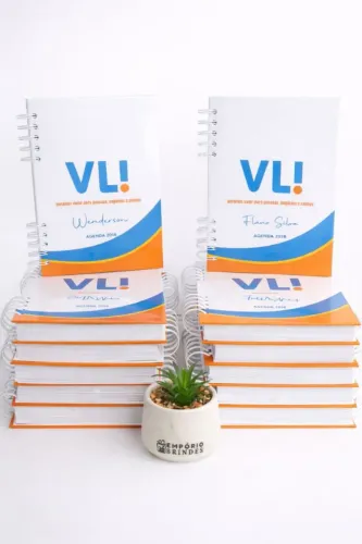 Agendas personalizadas atacado 