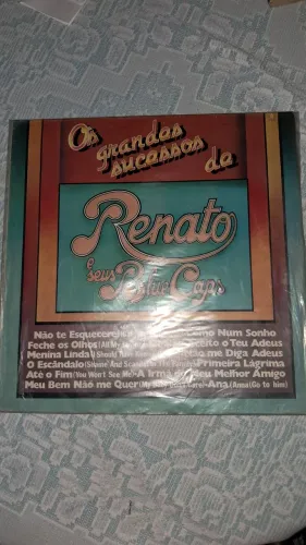 Vinil os grandes sucessos de Renato e seus Blue Caps