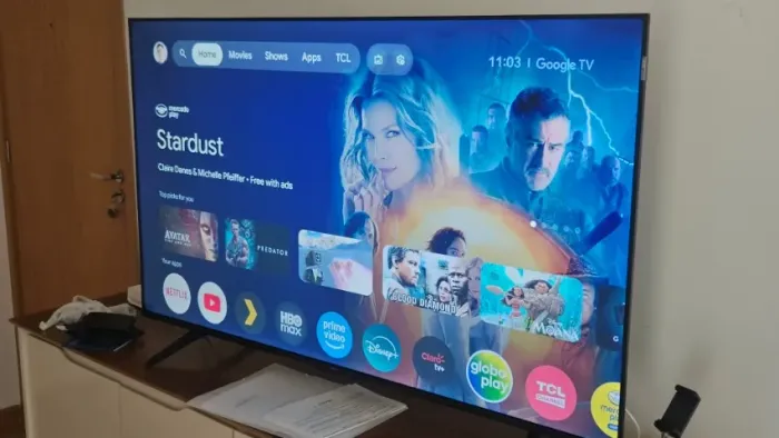 TCL 50? QLED 4K - com 10 meses de garantia