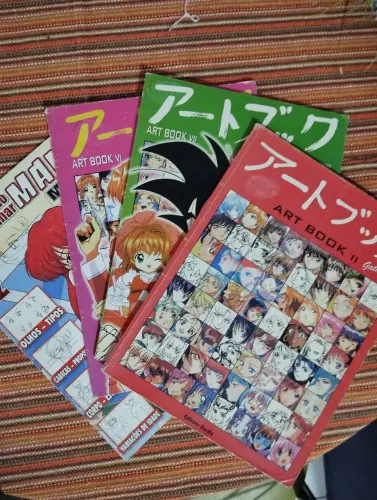 Revistas de animes ARTBOOK