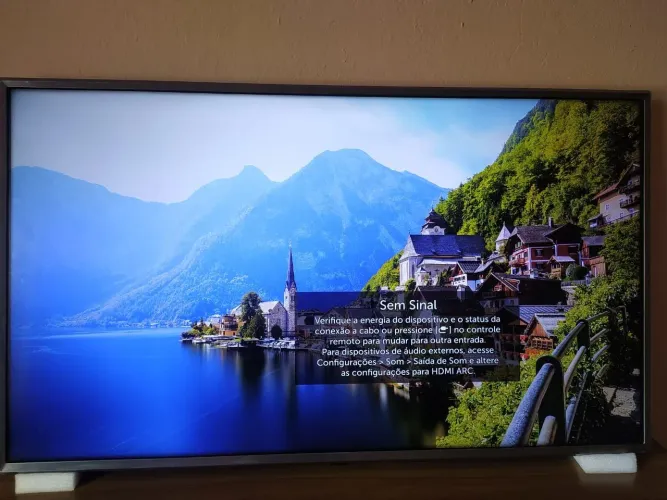Tv 50 4k samsung fina ! Microlinas Detalhe!