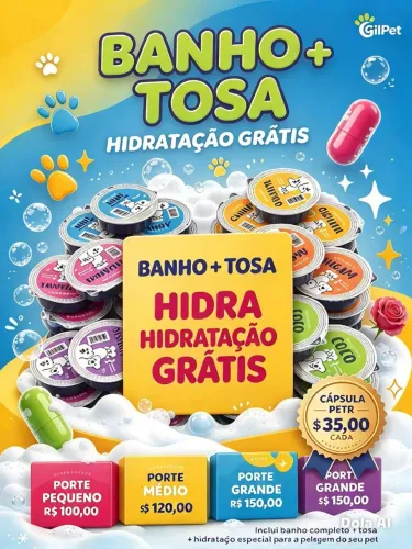 PROMOÇÃO... APROVEITE... Banho e tosa.