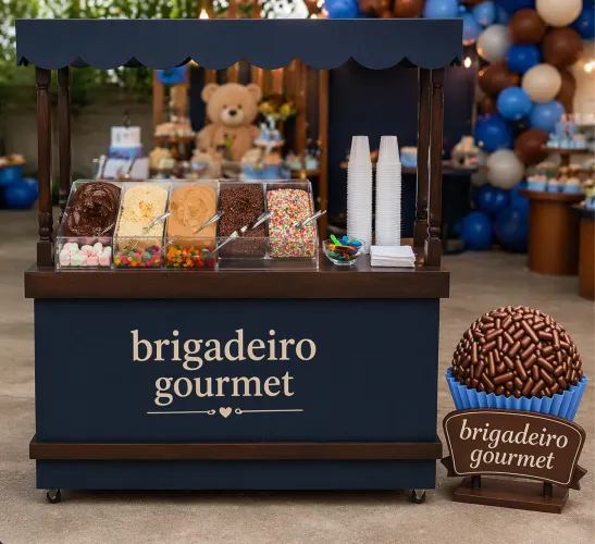 Balcão desmontável - Brigadeiro 