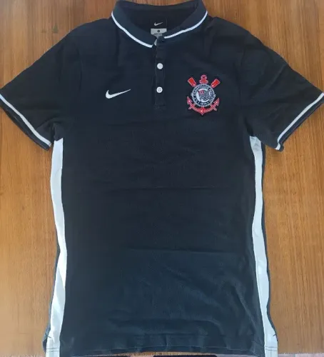 Camisa Original Nike Polo Viagem Antiga Corinthians