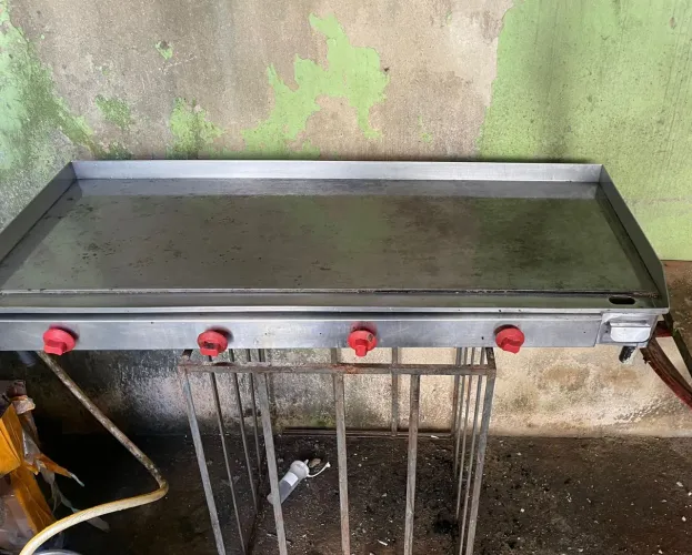 Chapa de lanche Bifeteira 1.20m