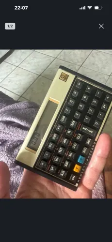 Calculadora hp 12c gold