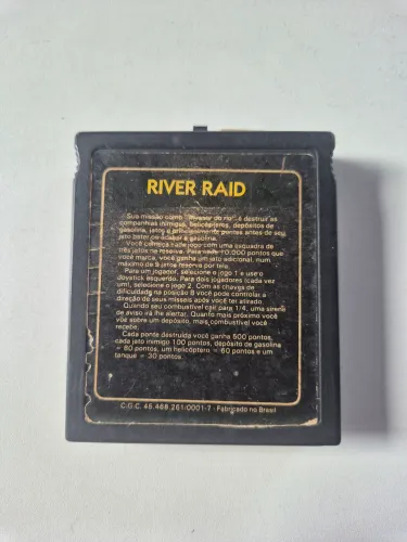 Cartucho 2 in 1 River Raid e Enduro Atari