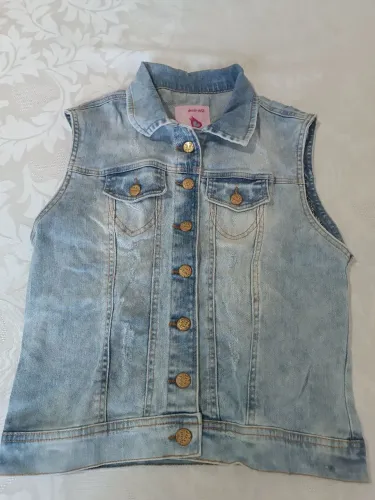 Colete jeans 