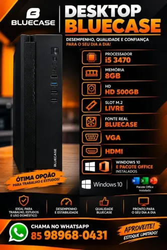 CPU Slim Bluecase i5, 8gb