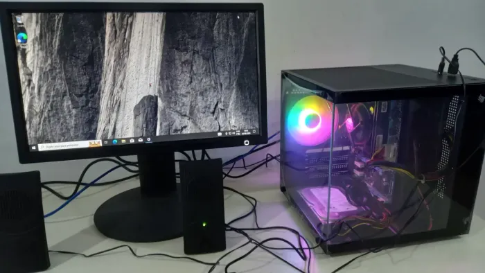 Computador i5 3470 completo I5 3470 3.60 8gb ssd 240gb Monitor 19pol teclado mouse win 10