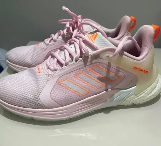 Tênis Adidas Response Super Boost 2.0 rosa original TAM 38
