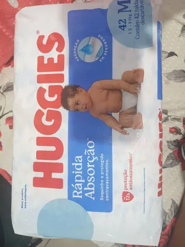 Fraldas Huggies 