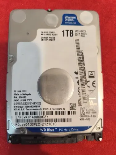 C**O**M**P**R**O HD 1TB 2,5 USADO
