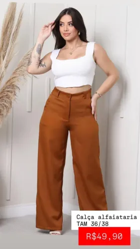 Calça alfaiataria NOVA