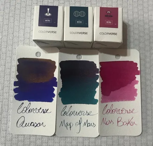 Colorverse Ink The Mini Collection 5mL x 3 Tinta para caneta tinteiro